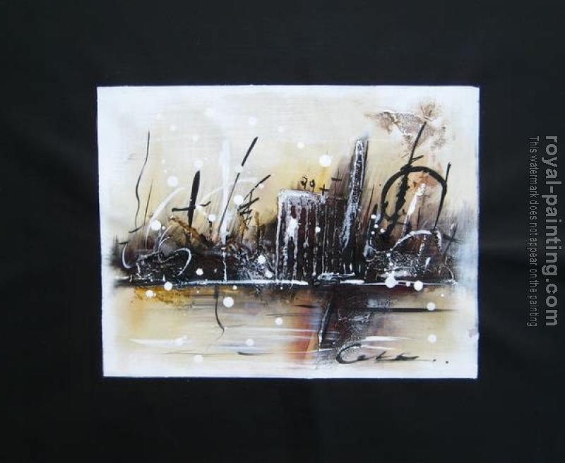 Hand Painted : Modern oil painting Hand Painted : Modern oil painting